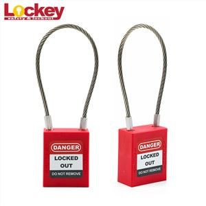 Lockout Tagout Sigurnosni čelični kabel Žičana brava Lokot
